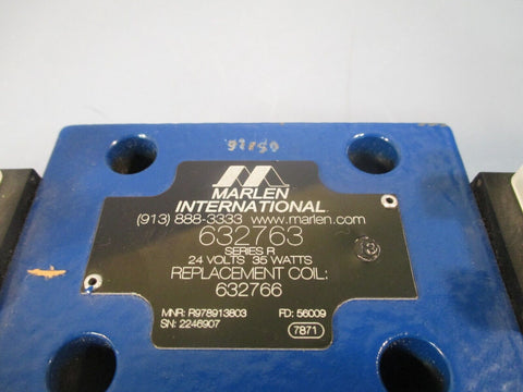 Marlen International Directional Control Valve 24 V 35 Watts Ser R 632763