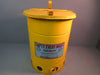 EX-CELL Waste Can 21R1 Safety Waste Can Safe Guard USA Made