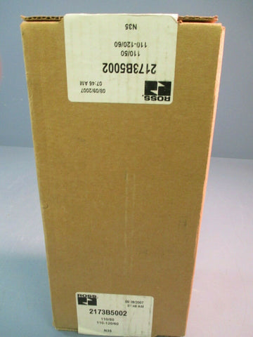 Ross Poppet Valve 2-10 Bar 2173B5002 Factory Sealed!