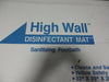 Nelson Jameson 430-2051 Sanitizing Footbath High Wall Disinfectant Mat