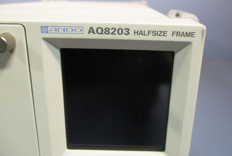 Ando Electric AQ8203 Halfsize Frame with AQ8201-12 ASE Module