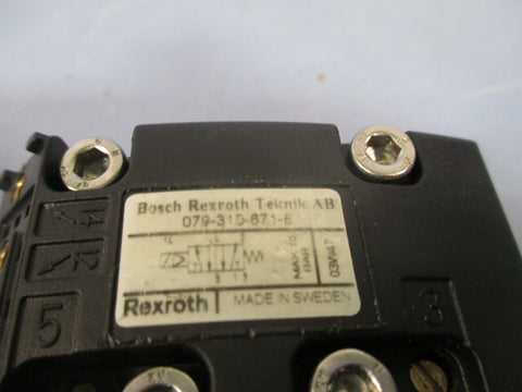 Bosch Rexroth MECMAN  Solenoid Valve 079-310-671-8