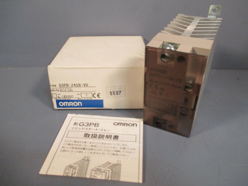 OMRON SOLID STATE RELAY G3PB-245B-VD