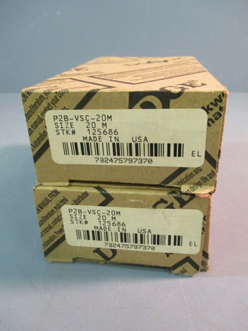 Dodge Pillow Block Bearing P2B-VSC-20M 125686 Lot of two