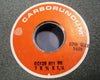 Carborundum 7" x 1/2" x 1 1/4" Grinding Wheel GC120 H11 VR, 3600 max RPM, NWOB
