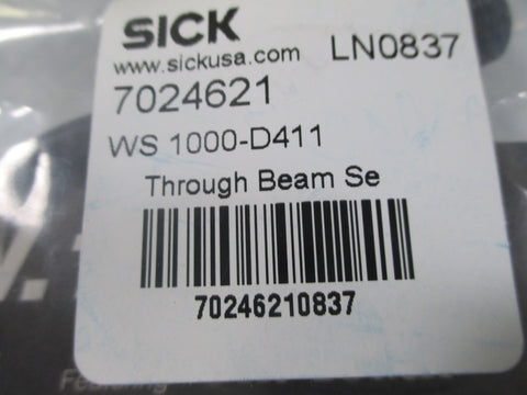 Sick WS-1000-D411 Through Beam Sender 4 Wire Sensor - New